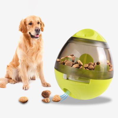 China Amazon Best Selling Pet Interactive Snack Dispenser Stored Leaky Treat Ball Toys Smart IQ Training Dog Food Toy for sale