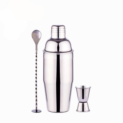 China Special Design Ready To Ship Stainless Steel Cocktail Shaker Mixer Bartender Kit Bar Tool Kit for sale