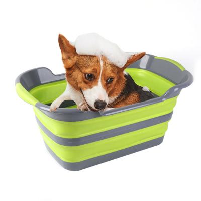 China Single Skirt Pet Washbasin Dog Grooming Birthing Tub Cat Tub for sale