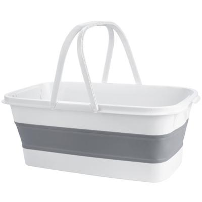 China Easy Storage Bucket Mop Wash Portable Folding Bucket for sale