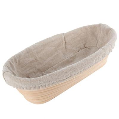 China 25X15X8CM Disposable Oval Shape Dough Basket Bread Proofing Rising Bowls Banneton for sale