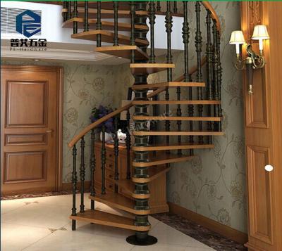 China Residential Indoor Spiral Staircase Prices for sale