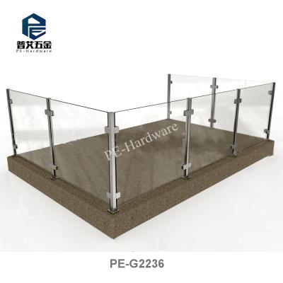 China Modern Porch Railings / Railings Set Glass Railings Balconies for sale