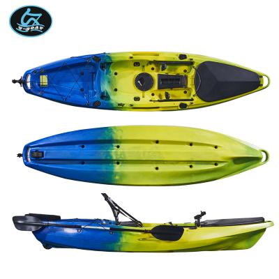 China UV Resistant Hot Sale U-Boat Single Seat Fishing Kayak With Paddle With Folding Fishing Chair For Sale for sale