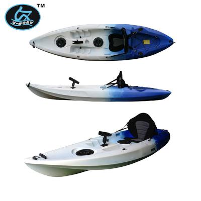 China HDPE plastic U-boat kayak canoe cheap racing boat with pedals for sale for sale