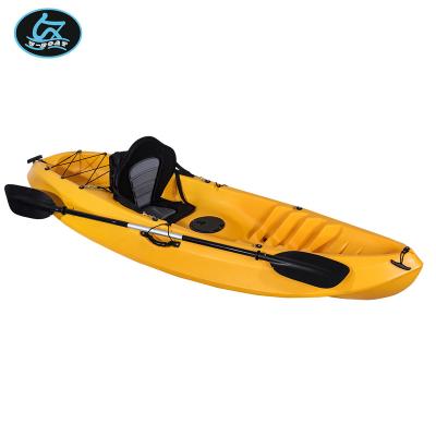 China U-boat plastic canoe kayak UV resistant sit on top fishing canoe with paddle for sale for sale