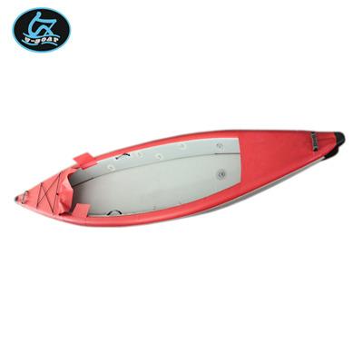 China PVC Inflatable U-Boat Single Kayak For Fishing Kayak With Foldable PVC for sale