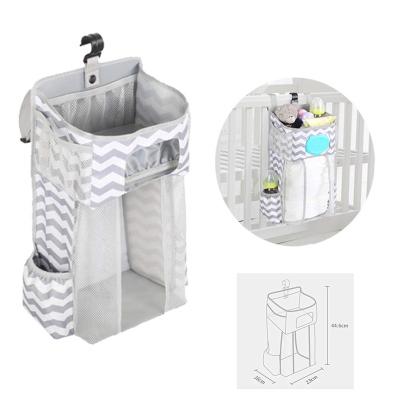 China Durable Hot Selling Diaper Caddy Baby Bed Hanging Organizer Nursery Organization Baby Diaper Hanging Rack for sale