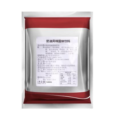 China Dairy Creamer Snow Ice Powder Granule Bubble Tea Supplier Bubble Tea Supplies Non Powder Whipping Cream Powder for sale