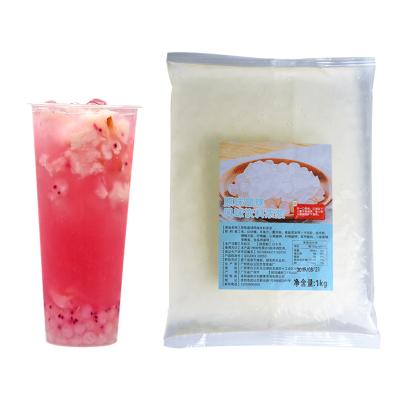 China Crystal Ball Bubble Tea Supplier Bubble Tea Supplies Unboiled Instant Jelly Snacks in Bubble Tea as Best Selling Boba Pellet for sale