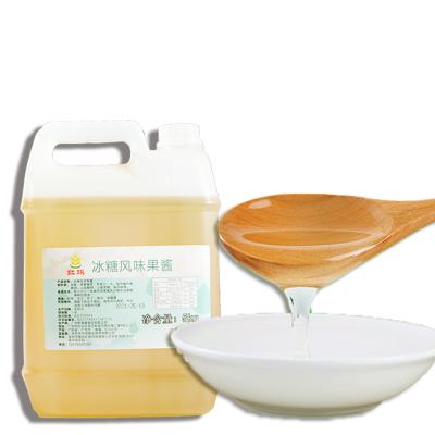 China Raw Materials Roak Sugar Flavor Fruit Jam Handmade Wholesale Natural Delicious Milk Tea for sale