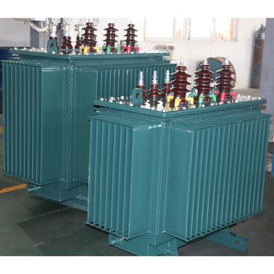 China Power S11 2500kva 10kv Three Phase Oil Immersed Copper Coil Electrical Distribution Transformer for sale