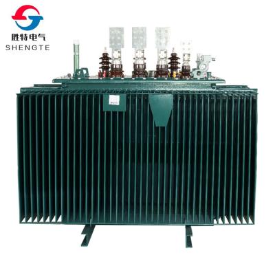 China Power S11 500 KVA 10kv Three Phase Oil Immersed Copper Coil Electrical Distribution Transformer for sale