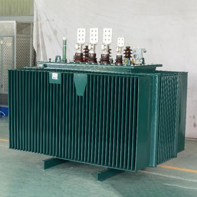 China S11 500 KVA 10/11KV Three Phase Oil Immersed Variable Voltage Distribution Transformer for sale