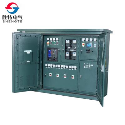 China ZGS11 800kva 10kv Combination Power Distribution Transformer American Box Type Substation for sale