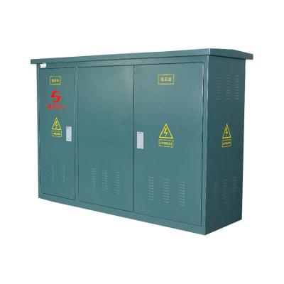 China ZGS11 400kva 10kv Power Customized American Box Type Combo Transformer Substation for sale