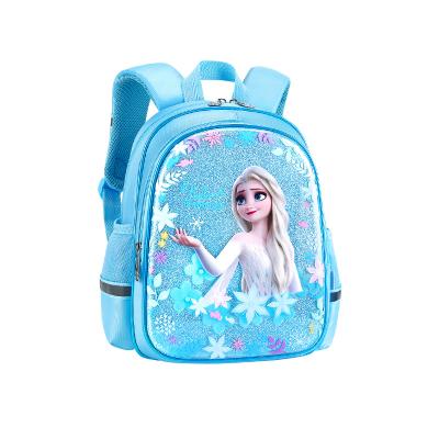 China Kindergarten Girls Leisure Satchel Cartoon Printing Backpack Waterproof School Bag For Kids Baby Waterproof Student Travel Bag for sale