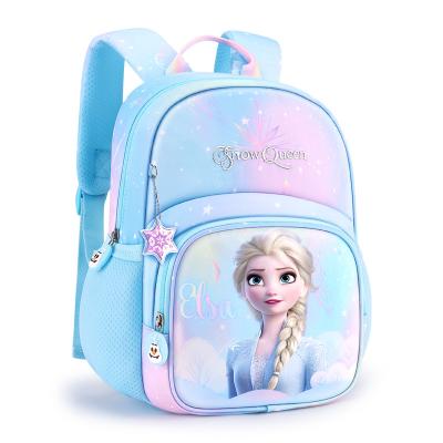 China Princess Kindergarten Children School Waterproof Cute Bag Cartoon Backpack Lightweight Waterproof Schoolbag For Babies for sale