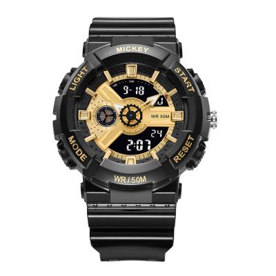 China Alarm Fashion Outdoor Sport Digital Watch Multifunctional Luminous Waterproof Wrist Kids Teenagers Student Watch Dual Time Boys Watches for sale