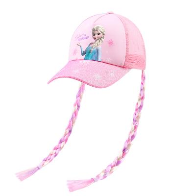 China Comfortable and Breathable 3-12 Years Ages Custom Wholesale Kids Hat Wholesale Summer Baseball Cap Spring Cartoon Cute Kids Girls Hats for sale