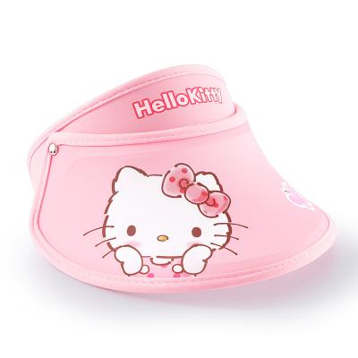 China Fashion Kids Girls Sun Visor Sun Visor Hat Cartoon Cute Summer Anti-UV Comfortable Breathable Spring Girls Outdoor Hats for sale