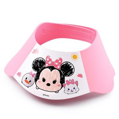 China Cartoon Design Hearing Protection Adjustable Shower Hat for Kids Children Adjustable Hat EVA Baby Shampoo Bathing Shower Waterproof Hats for sale