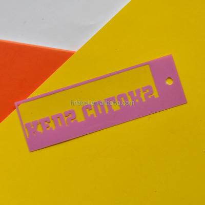 China Sustainable Printed Plastic PVC Hang Tags for sale