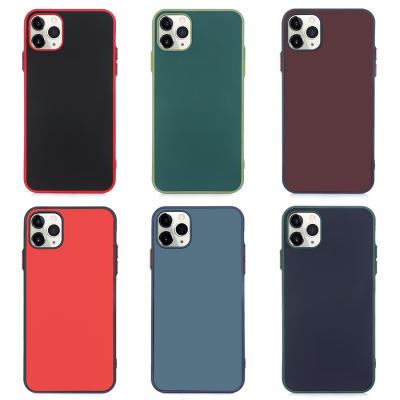 China Mixed Color Dirt-resistant / Anti Scratch Cell Phone Case / Skin Cover Flexible TPU Shockproof Case For iPhone 11 xr pro xs max for sale