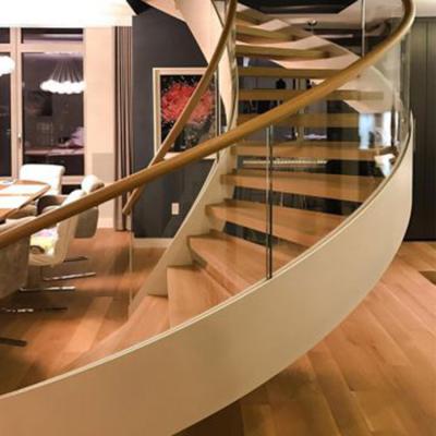 China Ebest Modern Indoor Staircase Staircase Steel Wooden Staircase for sale