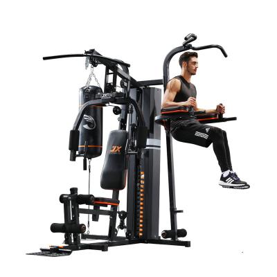 China Fintess Cheap Price Three Stations Home Gym Equipment For Sale Multifunctional Gymnasium for sale