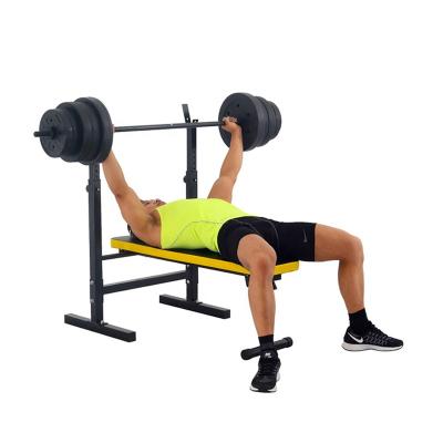 China Indoor Dumbbell Flat Bench Slope Home Lift Weightlifting Bodybuilding Press Bench for sale