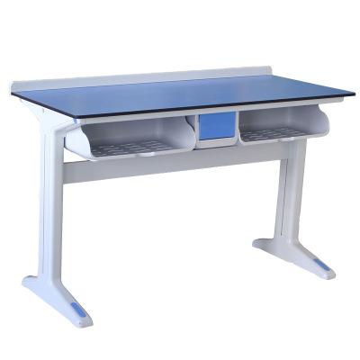 China Modern Professional Classroom Furniture Lab Desk School Lab Office Physics Lab Desk With Electrical Outlet for sale