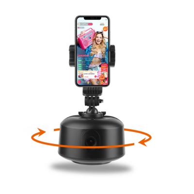 China Plastic No Need Smart APP 360 Rotation Face Object Tracking Phone Selfie Stick Auto Holder Smart Tracking Holders for sale