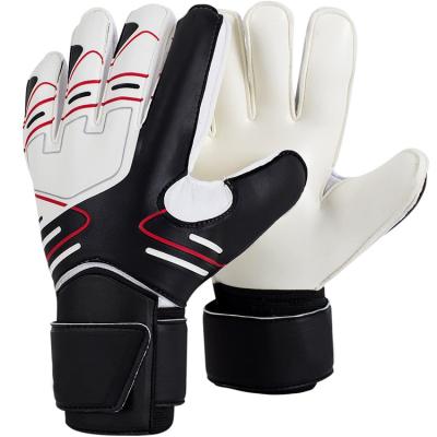 China finger & Best Thumb Pad Goalkeeper Football Gloves Soccer Gloves With Logo for sale