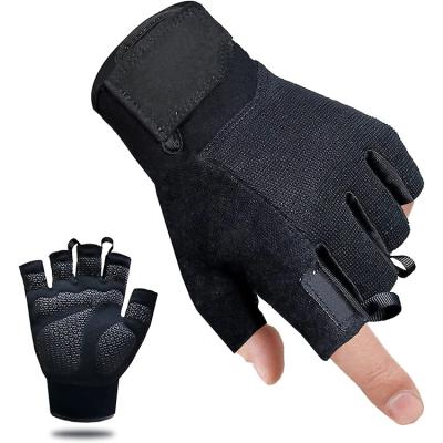 China New Men Hand Gym Gloves Mens Gym Weightlifting Training Gloves for sale