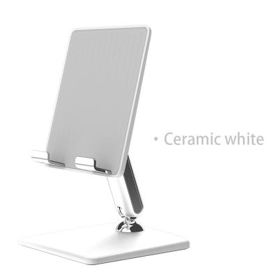 China Newcomer Metal Mobile Phone Tablet Adjustable Portable Aluminum Desktop Stand Foldable Mobile Phone Stand for sale