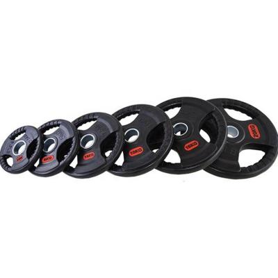 China Factory Direct Selling Gym Universal Rubber Coated Weight Plate Unified Weight Plates 50mm Barbell Dish for sale