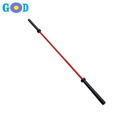 China High Grade Universal Spring Weightlifting Barbell Color Women Barbell for sale