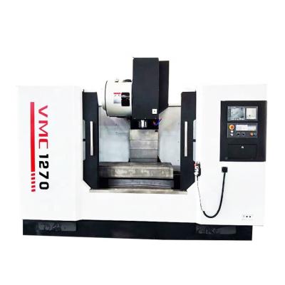 China Chinese Factory New 4 Axis VMC1270 CNC Milling Machine Vertical Machining Center for sale