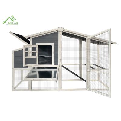 China Breathable Outdoor Wooden Nest Villa Villa Chicken Cage Chicken Cage Solid Wood Easy To Clean Easy To Assemble for sale