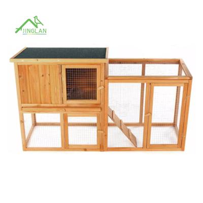 China Breathable Chicken Farm Equipment Poultry Cage Chicken Rabbit Cage Wooden Rabbit House Waterproof for sale