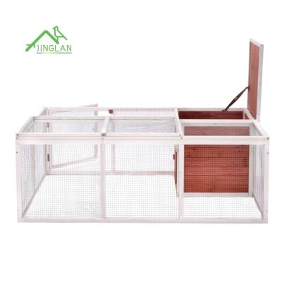 China Rabbit Playpen Breathable Chicken Cage Included Run Rabbit Cage Rabbit Accessories Rodent Cabin for sale