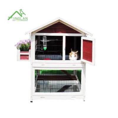 China Breathable Rabbit Cage Rabbit Cage Pet Upscale Cottage With Garden for sale