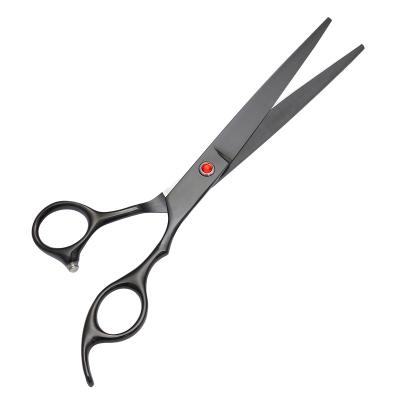 China Best Viable Round Tip Professional Pet Grooming Scissors Kit Stainless Steel Dog Grooming Scissors for sale