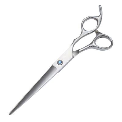 China Durable Perfect Pet Grooming Curved Scissors Set Durable Stainless Steel Dog Grooming Kit Pet Scissors Set With Pouch for sale