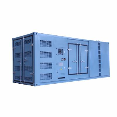 China Household Container Type Main Power 1000kw 1250kva Diesel Generator With KTA50-G3 for sale