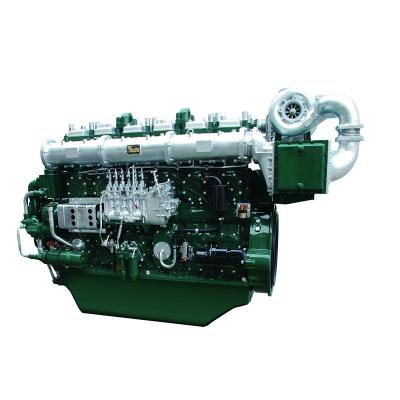 China Brand New Small Boats 400HP 6 Cylinder Marine Engine for sale