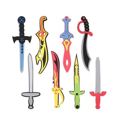 China Viking Ninja Warrior Safe EVA Foam Swords Weapon Toys EVA Pirate Kids Costume Role Play for sale