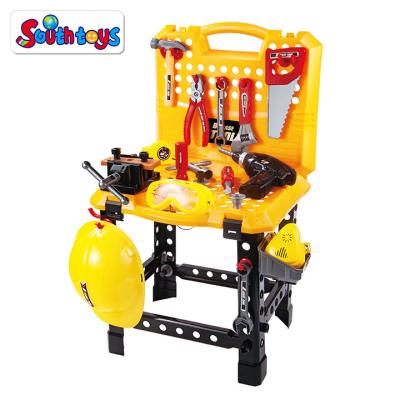 China Electronic Toy 100 Piece Children Machine Power Workbench Toy Set For Toddlers for sale