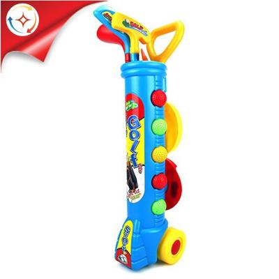 China Hot Sale Plastic Kids Golf Game Plastic Easy Hit Golfing Toy for sale